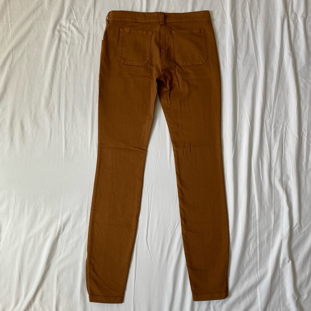 BALENCIAGA Brown Pants Skinny Jeans, Size 6/8 EU 40 - Picture 3 of 9